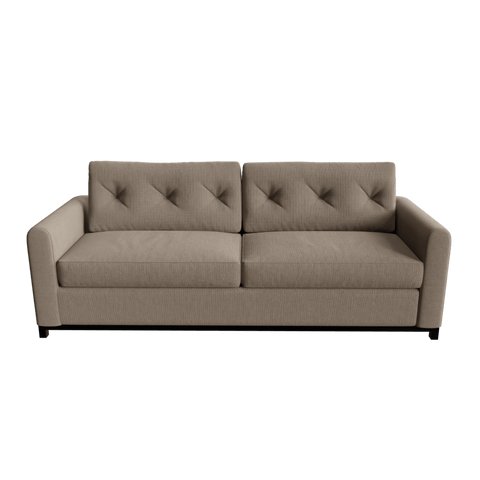 Modern 3 Seater Sofa in Geneva Light Color by Riyan Luxiwood