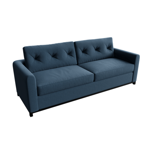 Modern 3 Seater Sofa in Havana Color by Riyan Luxiwood