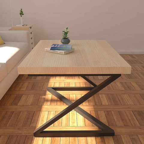 Neo Coffee Table in natural finish by Riyan Luxiwood