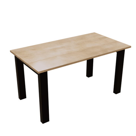 Square Shape 4 Seater Dining Table in Solid Wood for Home & Restaurant by Riyan Luxiwood