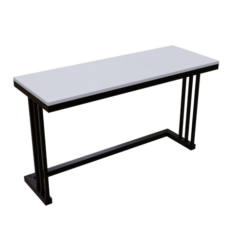 Tansy Study Table in White Color by Riyan Luxiwood