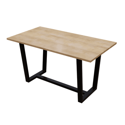 Uppal 4 Seater Dining Table in Solid Wood for Home & Restaurant by Riyan Luxiwood