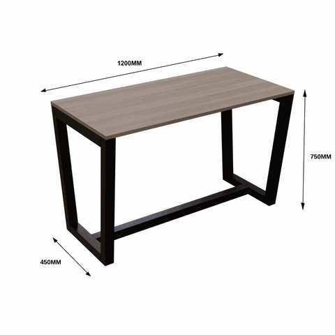 Valent Study Table in Wenge Color by Riyan Luxiwood