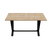 Vingo 4 Seater Dining Table in Solid Wood for Home & Restaurant by Riyan Luxiwood