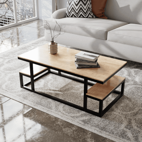 Wild Coffee Table in natural finish by Riyan Luxiwood