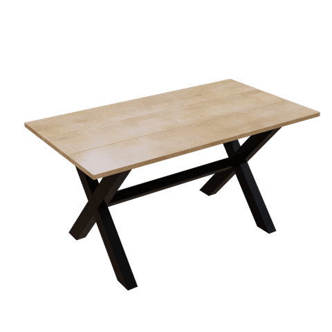 Ninja 4 Seater Dining Table in Solid Wood for Home & Restaurant by Riyan Luxiwood